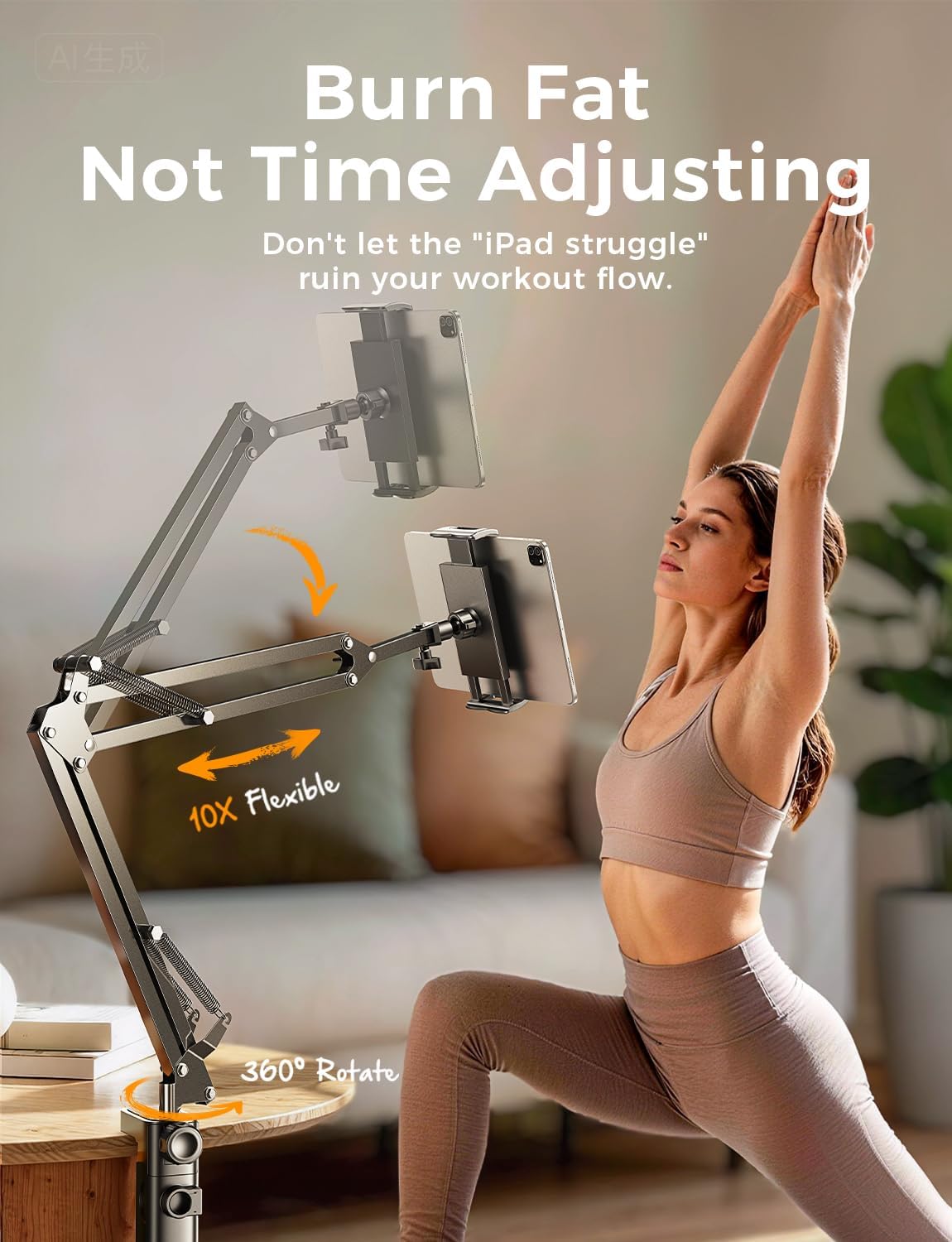 Tablet Stand iPad Holder Desk Mount, Kindle Accessories Tablet Holder