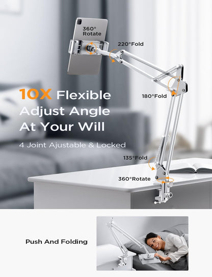 Tablet Stand iPad Holder Desk Mount, Kindle Accessories Tablet Holder
