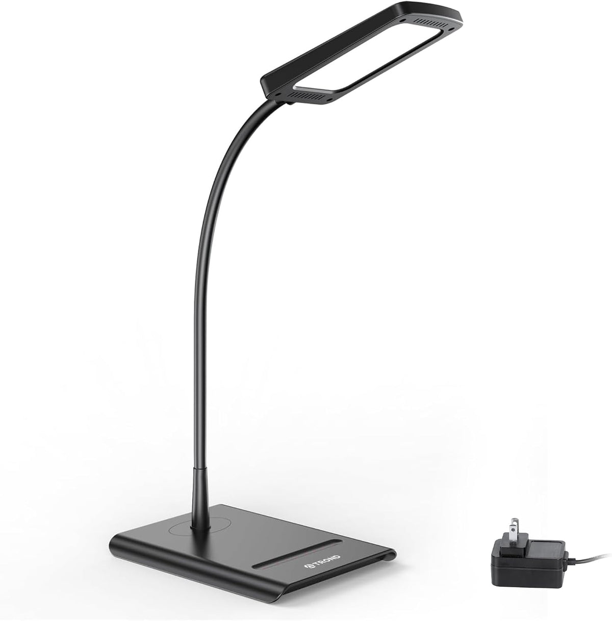 TROND Desk Lamp, Dimmable Eye-Caring Table Lamp, Memory Function, Black