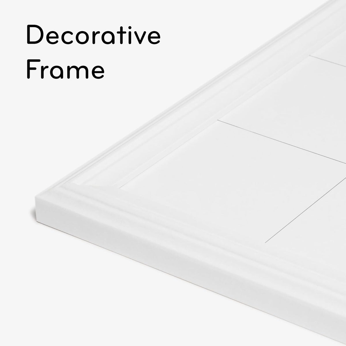 Magnetic Dry Erase Calendar White Board, 30" x 20", White Wood Style Frame, Includes Magnets