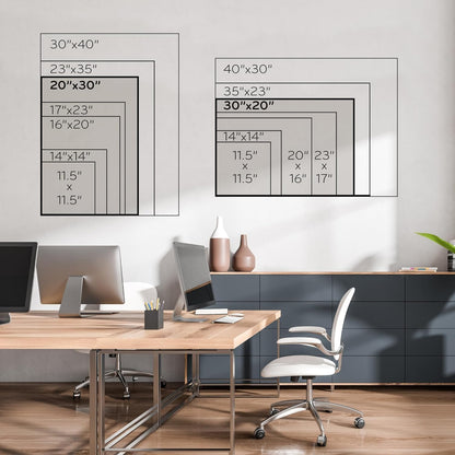 Magnetic Dry Erase Calendar White Board, 30" x 20", White Wood Style Frame, Includes Magnets