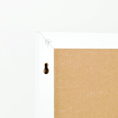 Magnetic Dry Erase Calendar White Board, 30" x 20", White Wood Style Frame, Includes Magnets