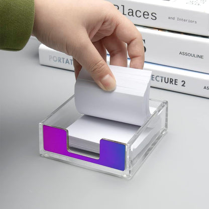 Gold Sticky Note Holder Memo Note Pad Holder Dispenser