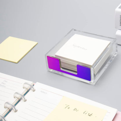 Gold Sticky Note Holder Memo Note Pad Holder Dispenser