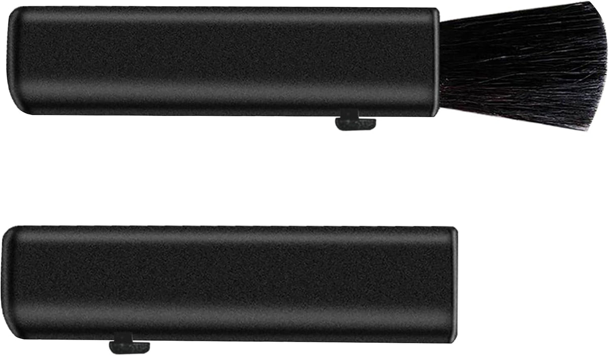 Soft Keyboard Cleaning Brush, Anti-Shedding High-Density Bristles with Wider Coverage, Shatterproof S-Curve Handle Car Detailing Dust Tool for PC, Laptop and Electronics (2 Packs)