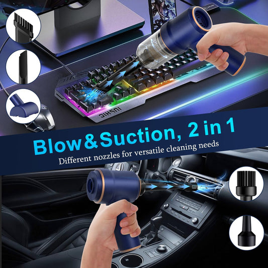 Handheld Car Vacuum Cleaner, Hand Held Vacuum Cleaner and Air Duster