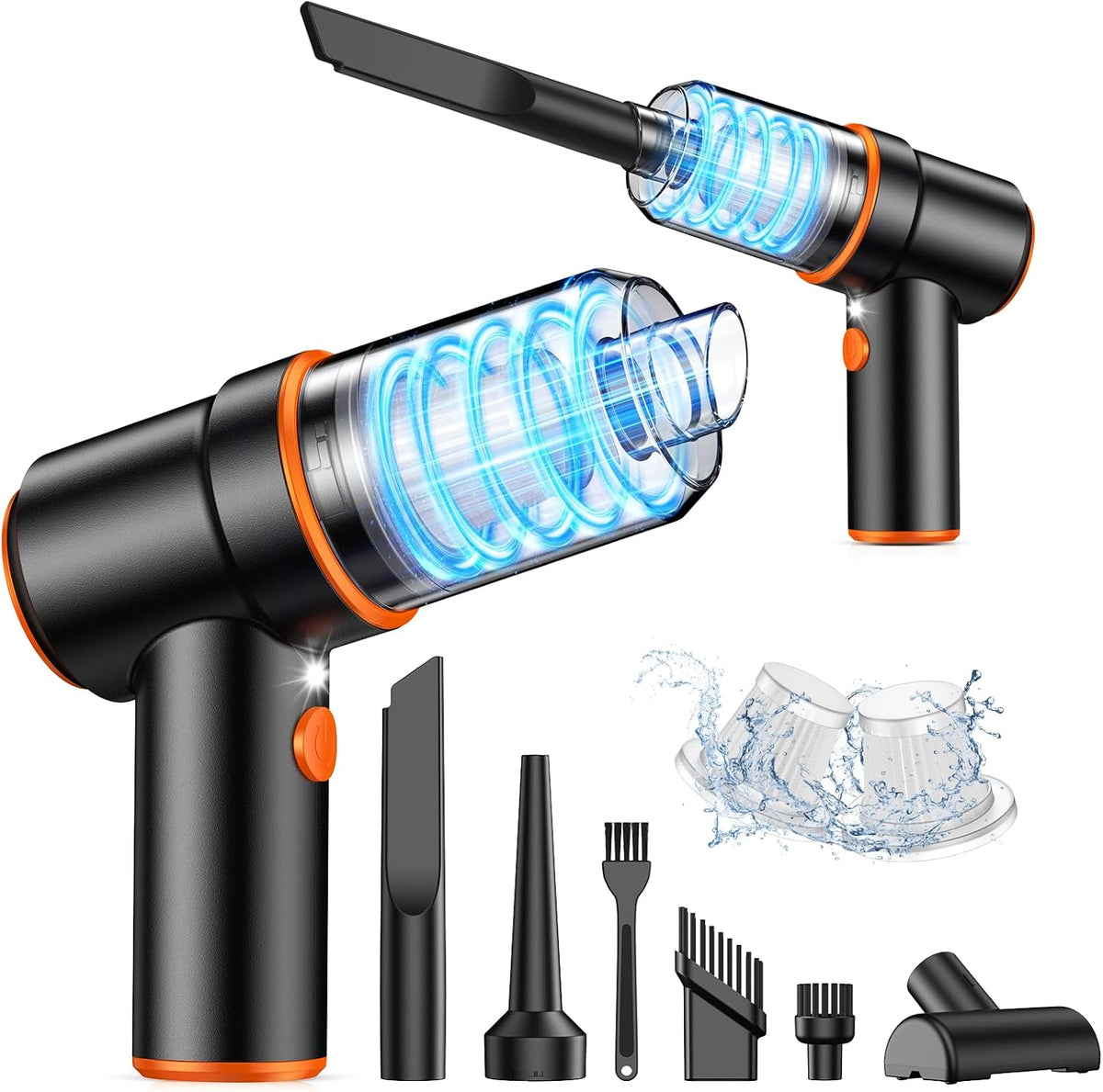 Handheld Car Vacuum Cleaner, Hand Held Vacuum Cleaner and Air Duster