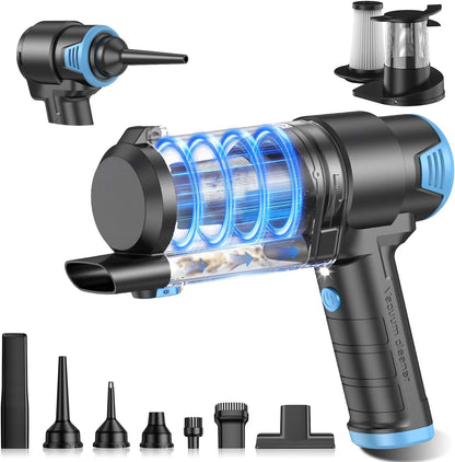 Handheld Car Vacuum Cleaner, Hand Held Vacuum Cleaner and Air Duster