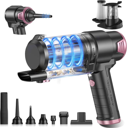 Handheld Car Vacuum Cleaner, Hand Held Vacuum Cleaner and Air Duster
