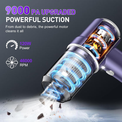 Handheld Car Vacuum Cleaner, Hand Held Vacuum Cleaner and Air Duster
