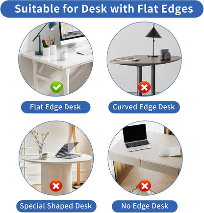 Desk Side Storage,11-4/5" Power Strip Cable Management Tray