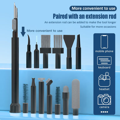 20-in-1 Laptop Phone Screen Earbud Cleaning Kit, Keyboard Cleaner Kit