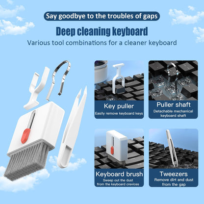 20-in-1 Laptop Phone Screen Earbud Cleaning Kit, Keyboard Cleaner Kit