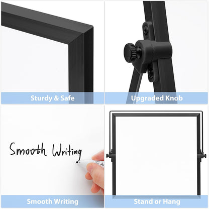 Small WhiteBoard with Stand 10" X 10"