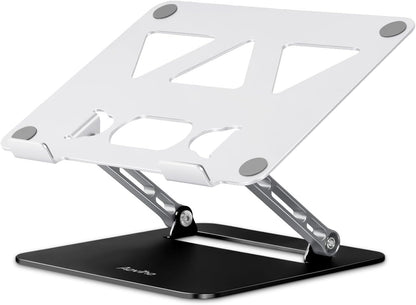 Adjustable Laptop Stand for Desk,Portable Laptop Stand Holder and Riser,Foldable Aluminum Notebook Computer Stands for MacBook Air Pro HP Lenovo Dell Samsung Chromebook, 10-15.6 inch, Purple