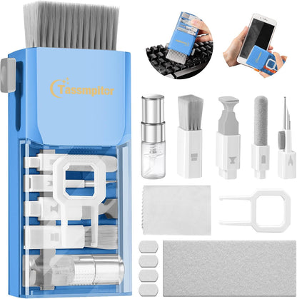 Keyboard Cleaning Kit, All-in-One Laptop & Computer Screen Cleaner, Black