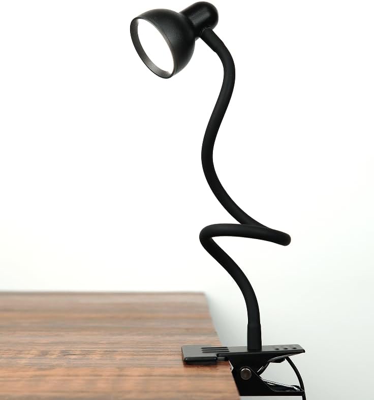 Clip-on Reading Light - 3 Color Modes, 10 Dimmable Brightness,Black