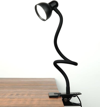 Clip-on Reading Light - 3 Color Modes, 10 Dimmable Brightness,Black