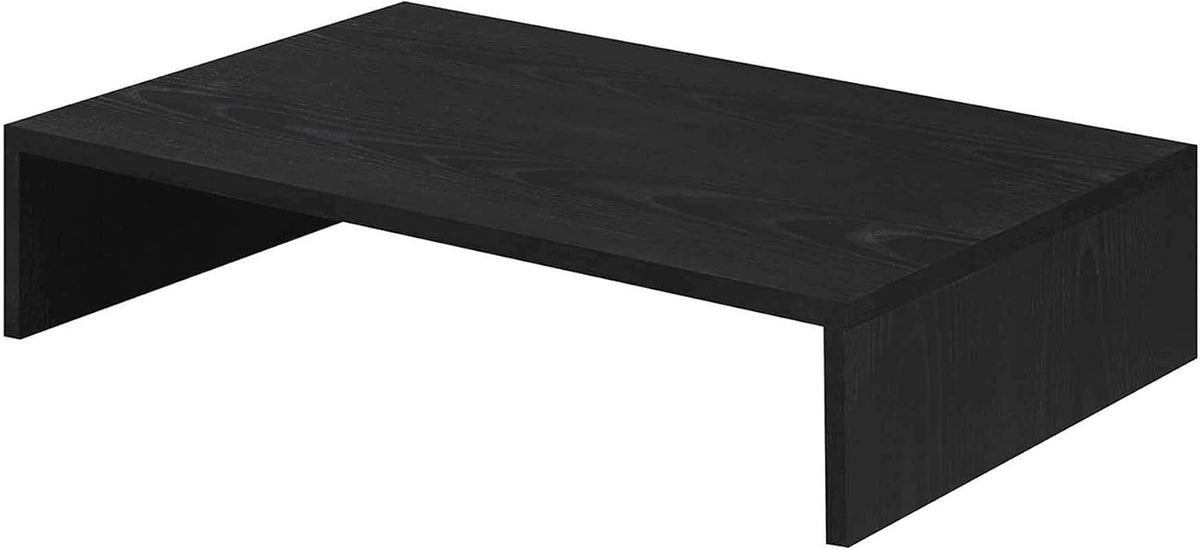 121041CH Designs2Go Small TV/Monitor Riser for TVs up to 26" Small TV/Monitor Riser Small, Black