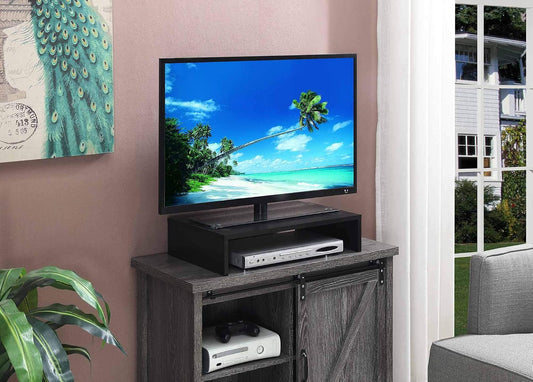 121041CH Designs2Go Small TV/Monitor Riser for TVs up to 26" Small TV/Monitor Riser Small, Black