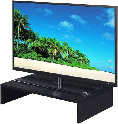 121041CH Designs2Go Small TV/Monitor Riser for TVs up to 26" Small TV/Monitor Riser Small, Black