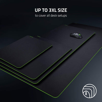 Gigantus V2 Cloth Gaming Mouse Pad (XXL), Thick, Non-Slip Base, Black