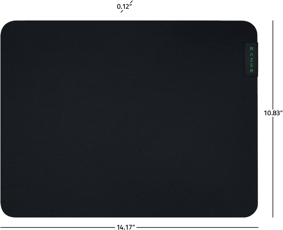 Gigantus V2 Cloth Gaming Mouse Pad (XXL), Thick, Non-Slip Base, Black