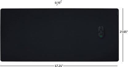 Gigantus V2 Cloth Gaming Mouse Pad (XXL), Thick, Non-Slip Base, Black