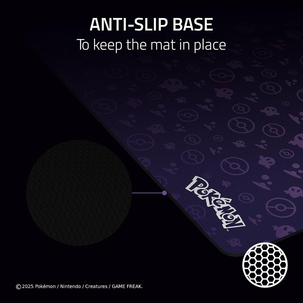 Gigantus V2 Cloth Gaming Mouse Pad (XXL), Thick, Non-Slip Base, Black