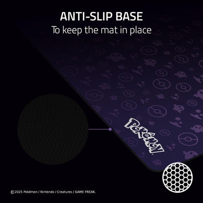 Gigantus V2 Cloth Gaming Mouse Pad (XXL), Thick, Non-Slip Base, Black