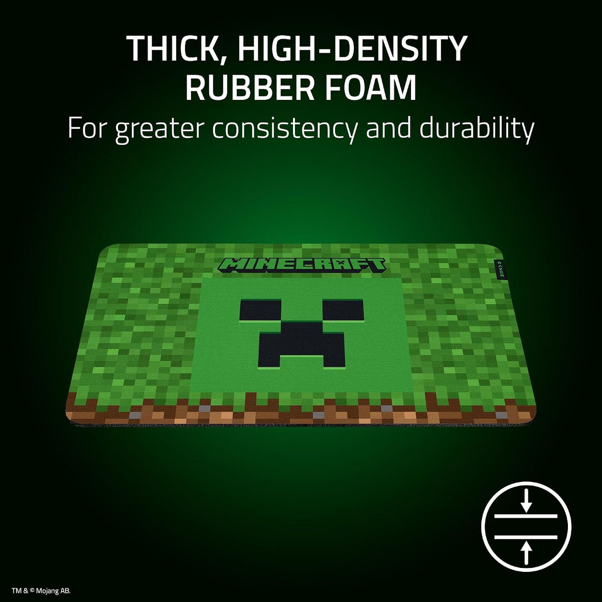 Gigantus V2 Cloth Gaming Mouse Pad (XXL), Thick, Non-Slip Base, Black