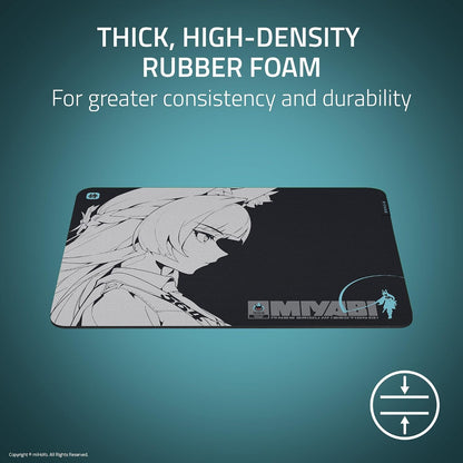 Gigantus V2 Cloth Gaming Mouse Pad (XXL), Thick, Non-Slip Base, Black