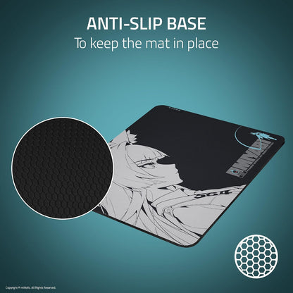 Gigantus V2 Cloth Gaming Mouse Pad (XXL), Thick, Non-Slip Base, Black