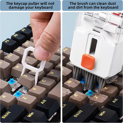 Keyboard Cleaner & Laptop Cleaning Kit, All-in-1 for Computer PC, Black