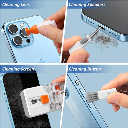 Keyboard Cleaner & Laptop Cleaning Kit, All-in-1 for Computer PC, Black