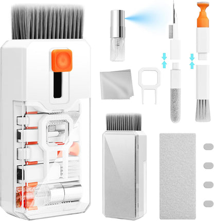 Keyboard Cleaner & Laptop Cleaning Kit, All-in-1 for Computer PC, Black
