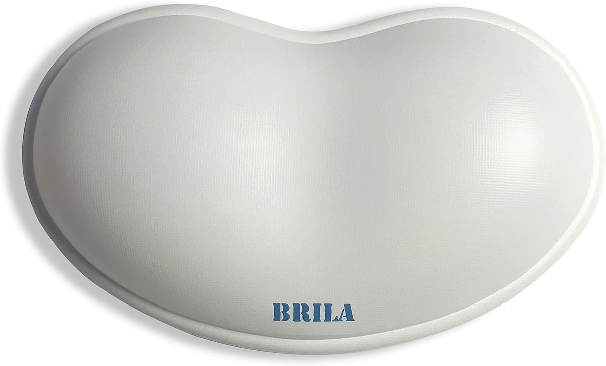 Ergonomic Silicone Mouse Wrist Rest, Cooling Silica Gel PU Leather Mouse Wrist Support Pad for Office Work and Laptop Computer Gaming