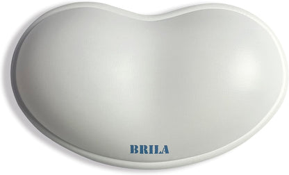 Ergonomic Silicone Mouse Wrist Rest, Cooling Silica Gel PU Leather Mouse Wrist Support Pad for Office Work and Laptop Computer Gaming