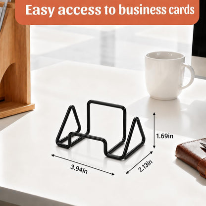 Business Card Holder,Cute Heart-Shaped Metal Card Display Stand,Vertical Desktop Name Card Organizer,Small Phone Stand & Photo Holder for Office,Wedding,Reception,Exhibition(Rose gold)