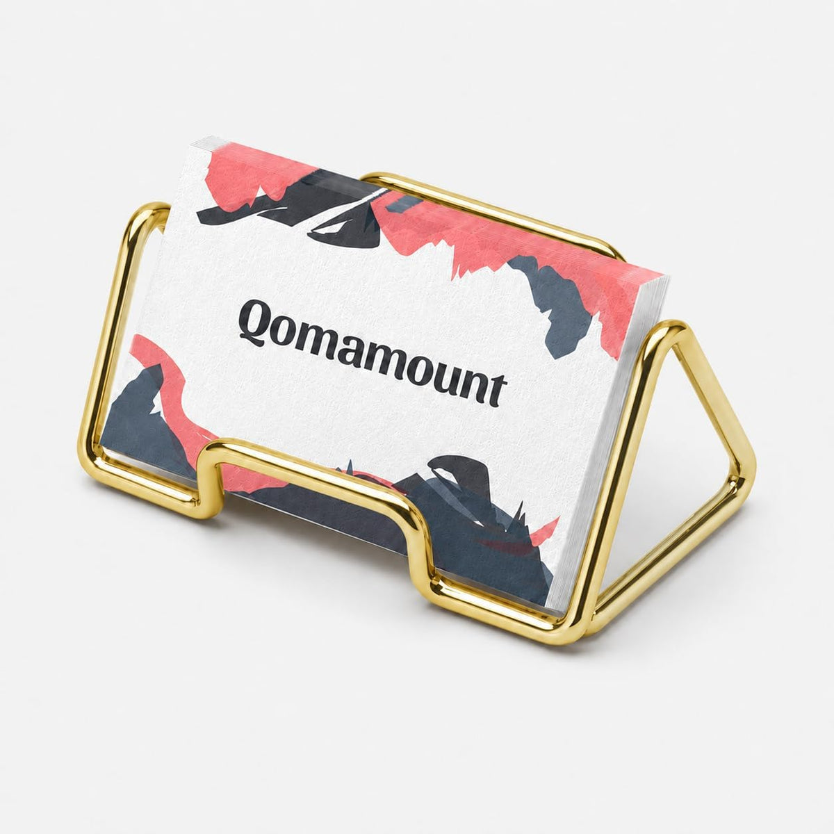 Business Card Holder,Cute Heart-Shaped Metal Card Display Stand,Vertical Desktop Name Card Organizer,Small Phone Stand & Photo Holder for Office,Wedding,Reception,Exhibition(Rose gold)