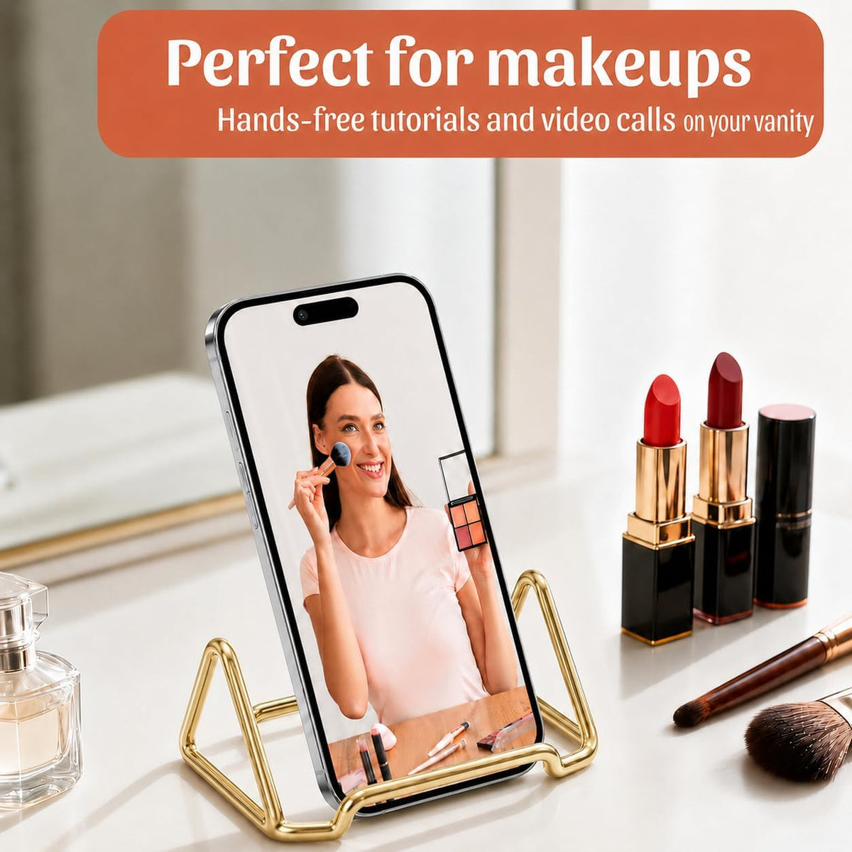 Business Card Holder,Cute Heart-Shaped Metal Card Display Stand,Vertical Desktop Name Card Organizer,Small Phone Stand & Photo Holder for Office,Wedding,Reception,Exhibition(Rose gold)