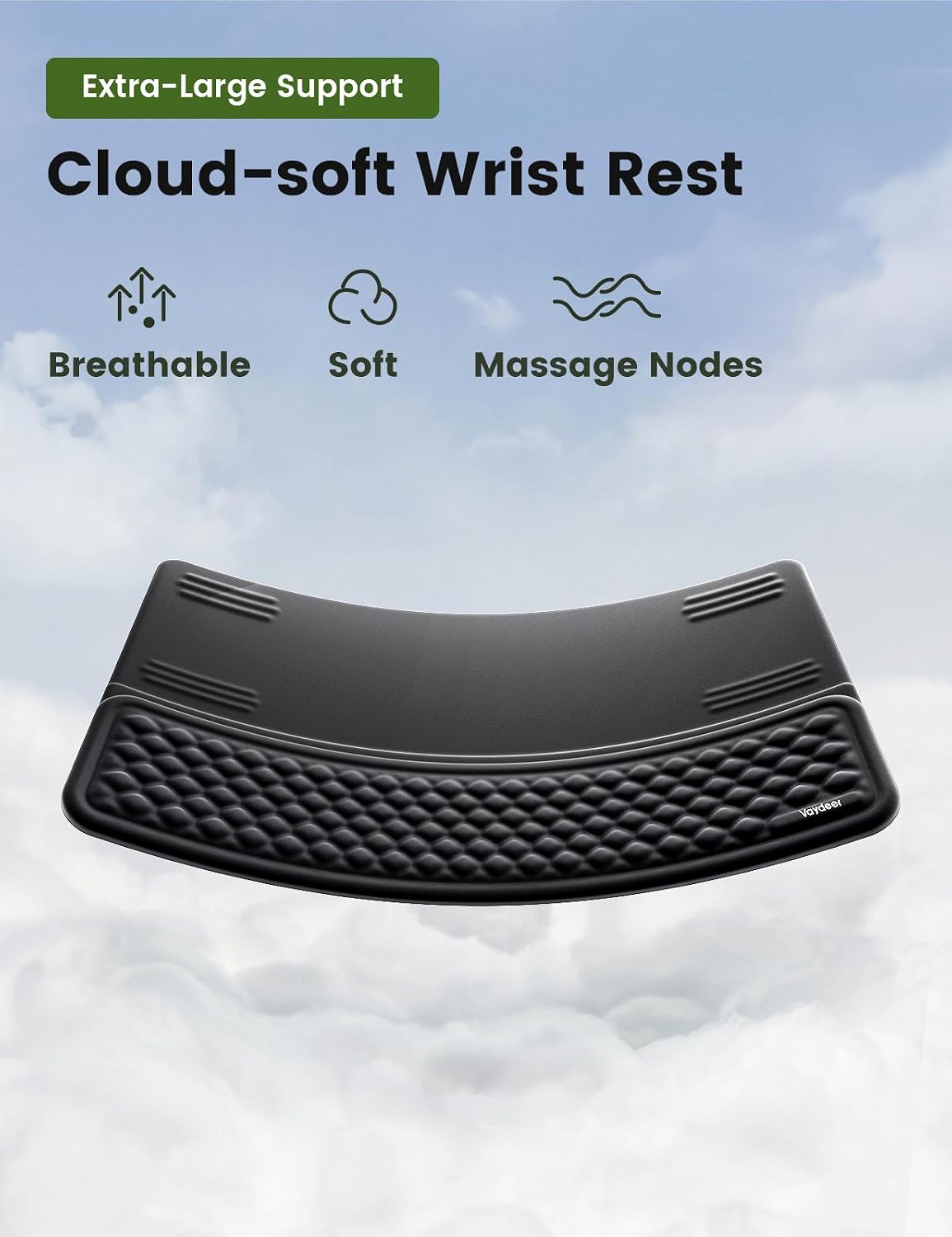 Wrist Rest with Keyboard Stand Computer Ergonomic Wrist Support Pad