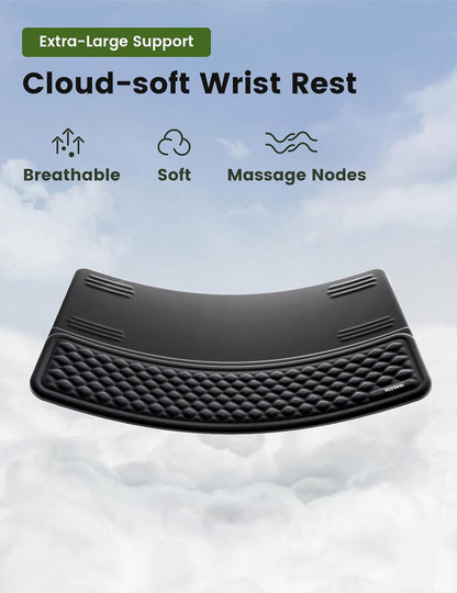 Wrist Rest with Keyboard Stand Computer Ergonomic Wrist Support Pad
