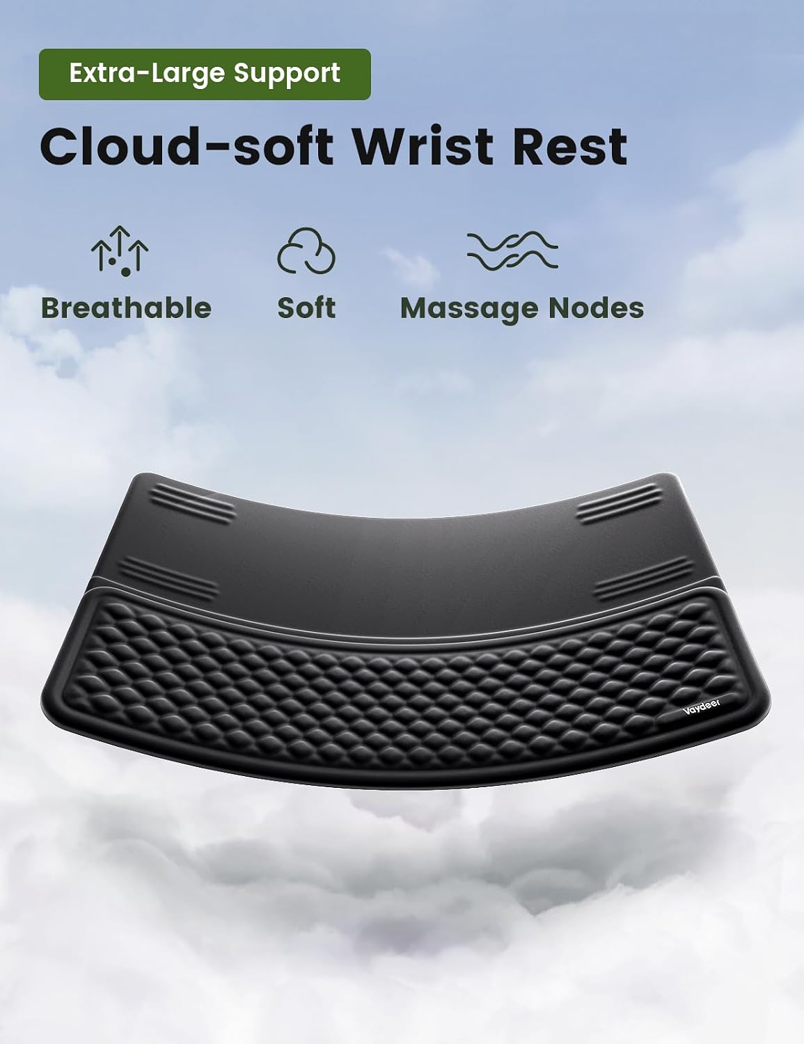 Wrist Rest with Keyboard Stand Computer Ergonomic Wrist Support Pad