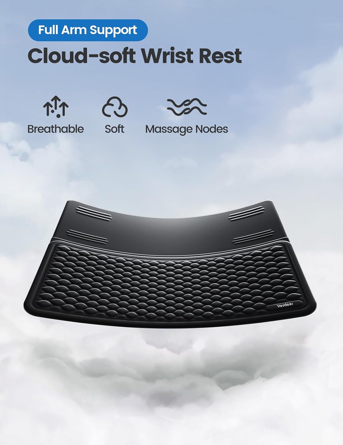 Wrist Rest with Keyboard Stand Computer Ergonomic Wrist Support Pad