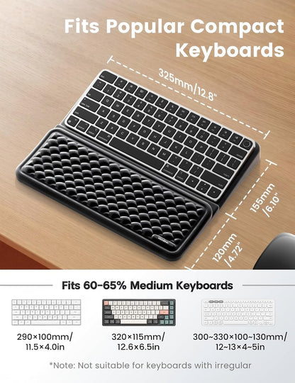 Wrist Rest with Keyboard Stand Computer Ergonomic Wrist Support Pad