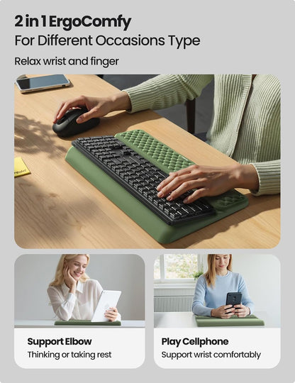 Wrist Rest with Keyboard Stand Computer Ergonomic Wrist Support Pad
