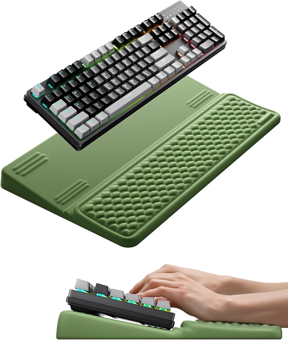 Wrist Rest with Keyboard Stand Computer Ergonomic Wrist Support Pad