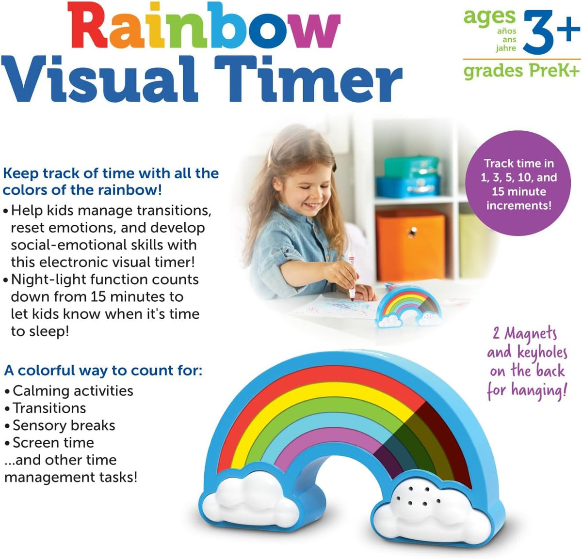 Rainbow Visual Timer