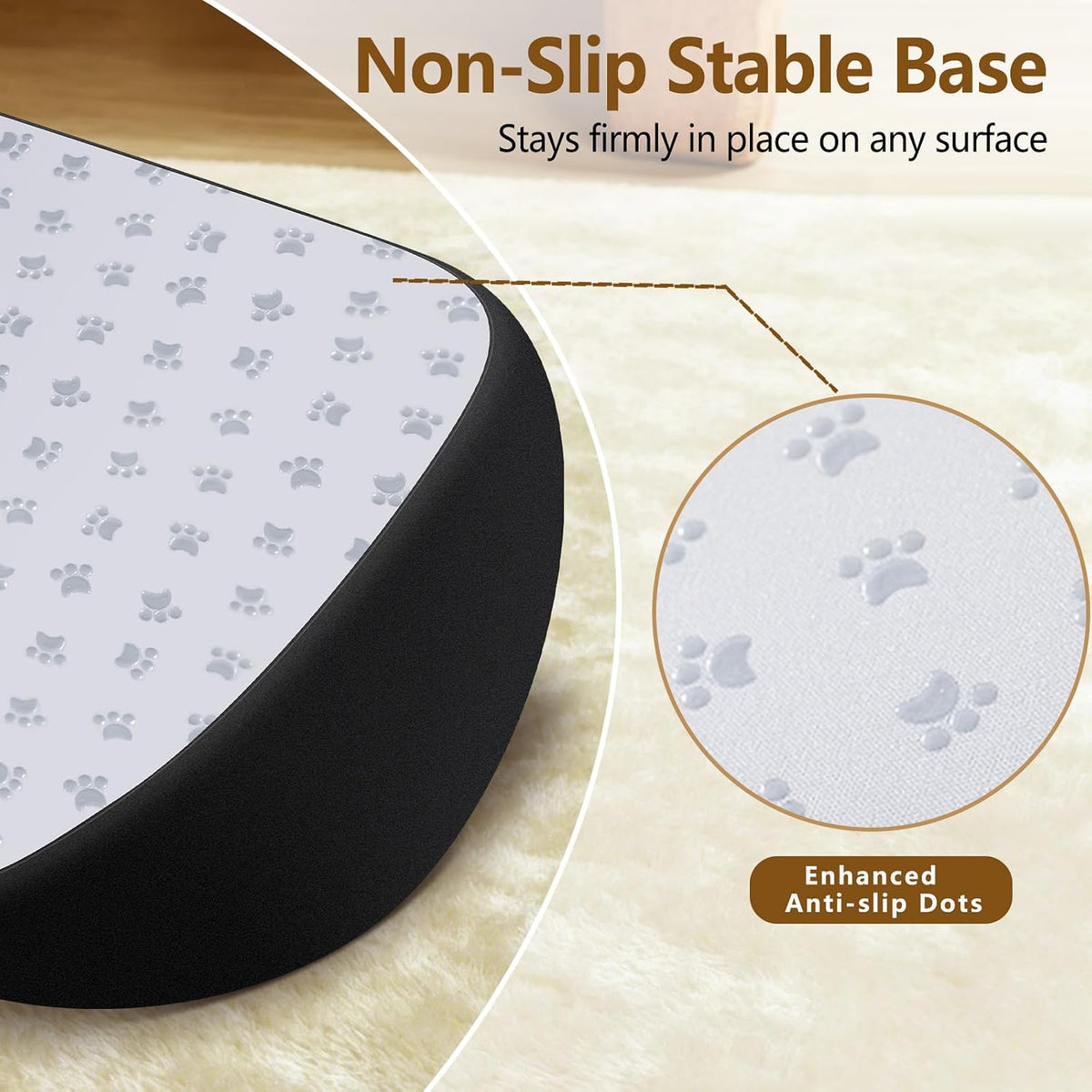 Foot Rest for Under Desk at Work, Adjustable Desk Foot Rest & Foot Stool for Office Work, Gaming Desk Accessories, Multi-Use Leg Rest Pillow for Couch, Bed Sleeping,Washable Cover